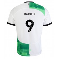 Koszulka piłkarska Liverpool Darwin Nunez #9 Strój wyjazdowy 2023-24 tanio Krótki Rękaw